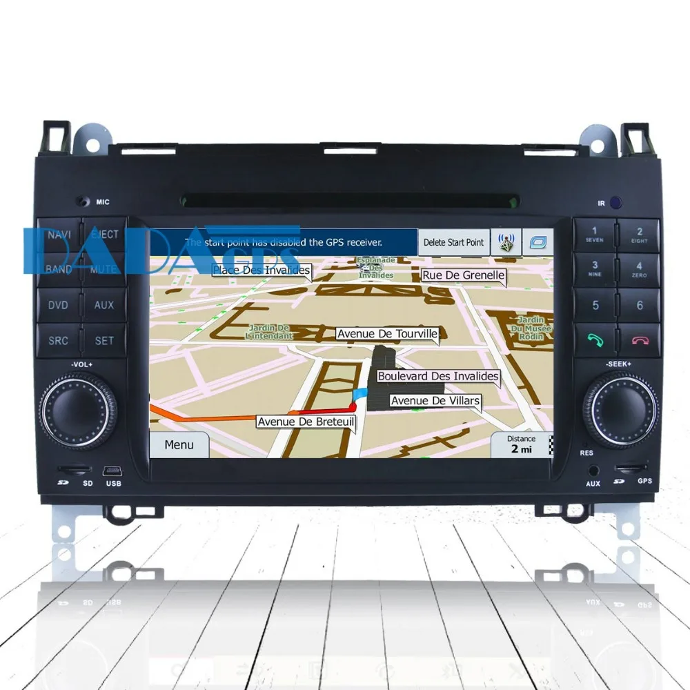 Android 8 0 7 1 автомобиля Радио DVD плеер GPS блок для MERCEDES BENZ A class W135 B W245 Viano Sprinter стерео
