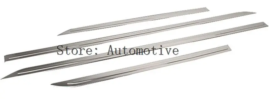 4 шт. защитная крышка корпуса из нержавеющей стали для Audi Q3 2013 2015|door molding|trim coverdoor