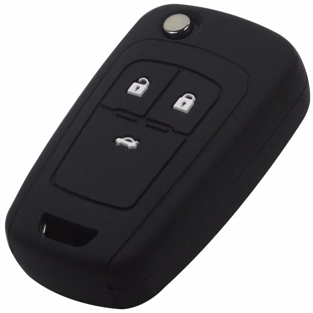 Jingyuqin 30 шт. Автомобильный Брелок чехол силиконовый для Chevrolet Cruze Buick Opel VAUXHALL Astra Corsa