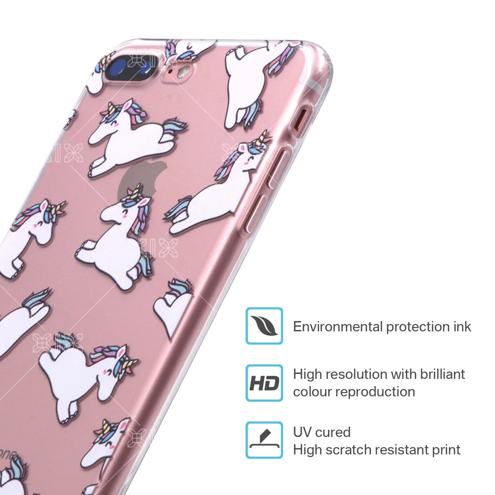 Чехол для iPhone 6 чехол с рисунком 6S 7 Plus X XS Max XR милый мультяшный мягкий из ТПУ Capa |