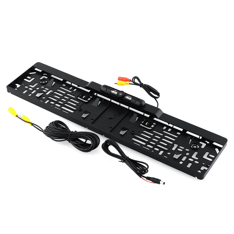 Парктроник с рамкой для автомобильного номерного знака ЕС камера заднего вида HD