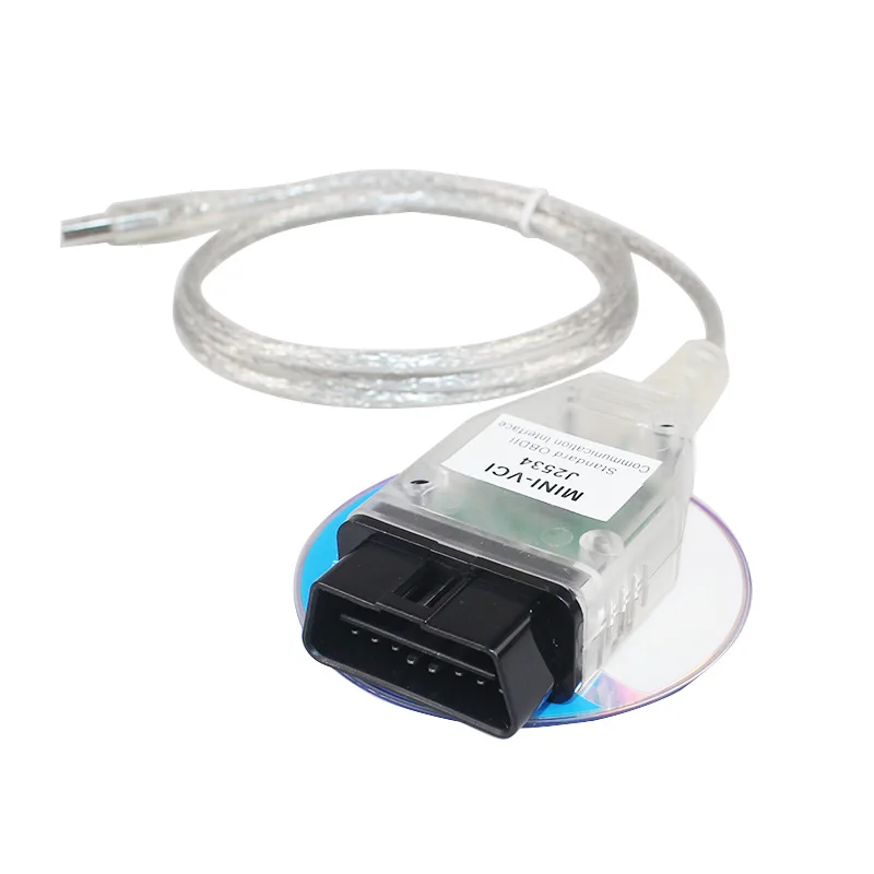 V13.00.022 мини VCI интерфейс для TOYOTA TIS Techstream MINI-VCI FT232 чип J2534 OBD2 Диагностический кабель