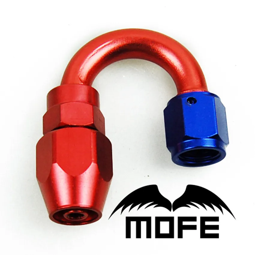 20 шт. Алюминиевый штуцер для шланга 45 + 90 180 градусов|fitting an6|an6 fittinghose end |