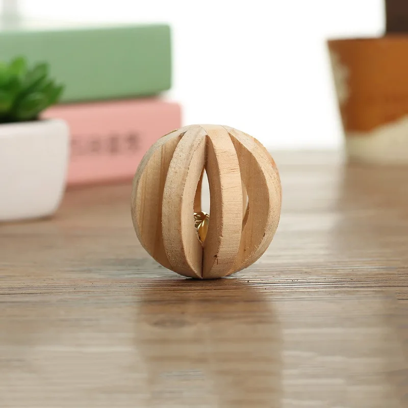Хомяк деревянная молярная жевательная игрушка Jouet Rongeur Konijn Speelgoed Hout игрушка поставки с колокольчиком для маленьких животных игрушка для упражнений