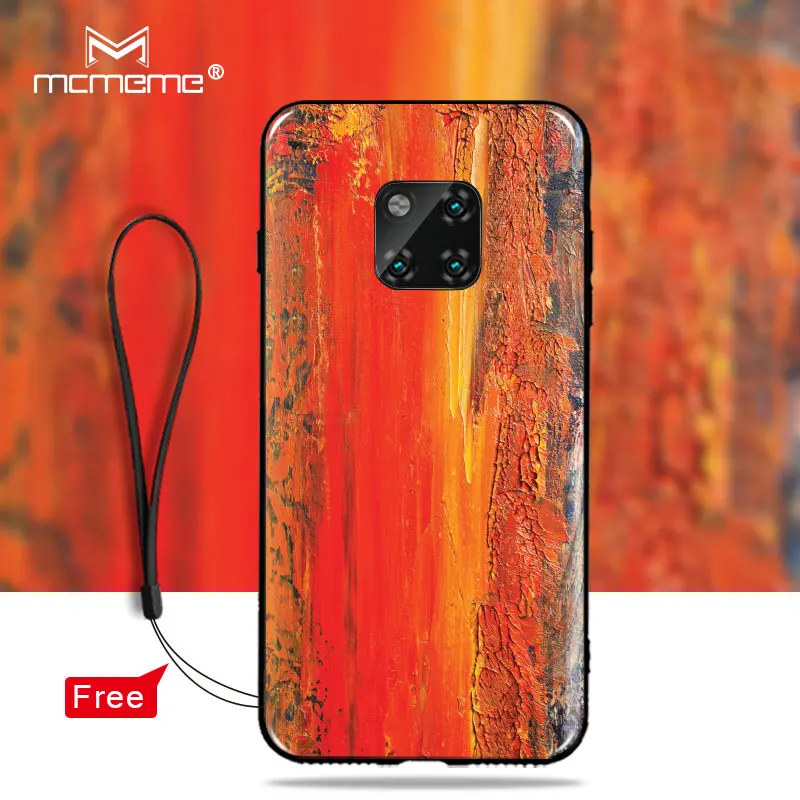 Чехол с деревянным покрытием для Huawei mate 20 pro mate20 мягкий силиконовый чехол из ТПУ