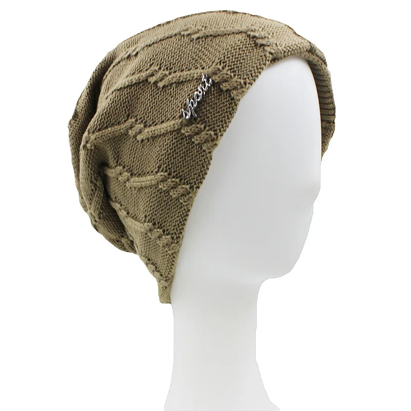 Lovingsha бренд Дизайн Для женщин мешковатые вязаные skullies в капот зима теплая Шапки для девочек шапочка Для мужчин Искусственный мех зимняя шапка шапки