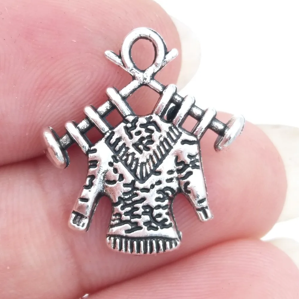 Подвеска для свитера из цинкового сплава 19 х17 мм 1 4 г|pendant diy|craft pendantcharm antique silver |