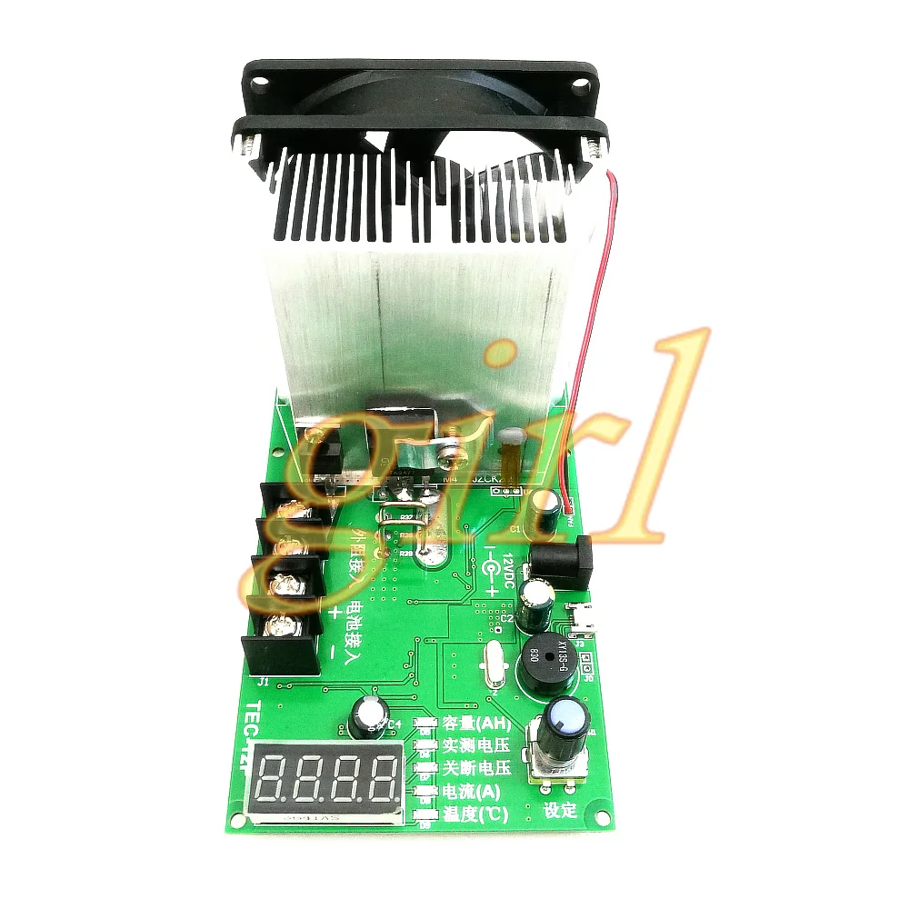 Battery capacity tester electronic load cell can connect to computer TEC-12P. | Обустройство дома