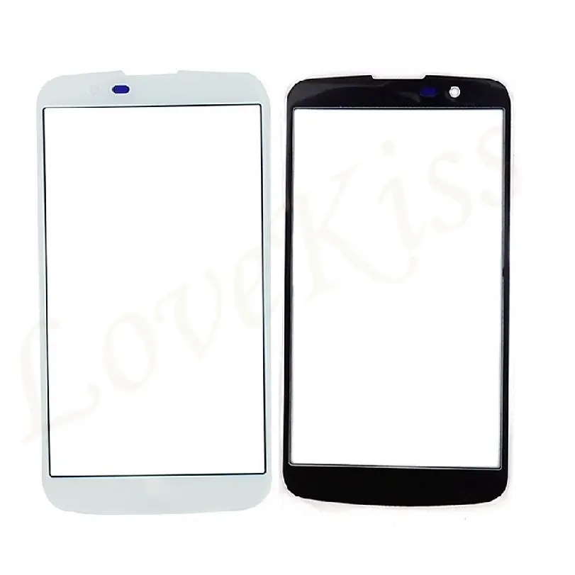 K430 Передняя панель для LG K10 K420 K430 K420N K430DS сенсорный экран сенсор ЖК-дисплей дигитайзер стеклянная крышка сенсорный экран Замена