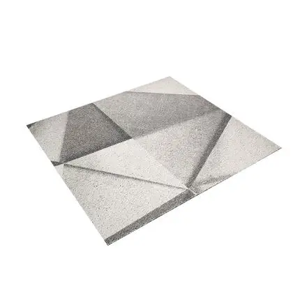 Geometric space Коврик для входной двери, ПВХ, Проволочная петля, мягкий, высокая эластичность, ковер, геометрический узор, европейский стиль, нескользящий, для ванной комнаты, водонепроницаемый, напольный коврик - Цвет: Geometric space