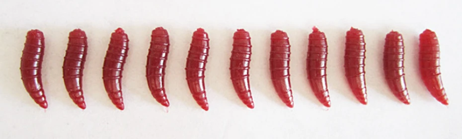 YINGTOUMAN 1 PCS/LOT 1.5 cm Fishing Lure With Astringency Softy Bread Worm Artificial Bait for Carp Reusable Tackle | Спорт и
