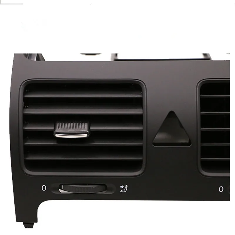 Автозапчасти передний черный Центральный вентиляционный узел для VW Volkswagen Golf MK5 GTI