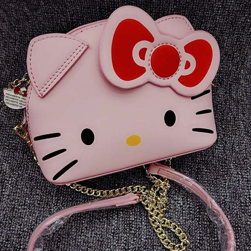 Новая детская сумка Hello Kitty модная принцессы через плечо мессенджер сумочка YEY 14534|