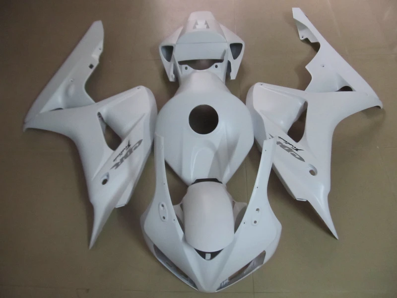 Литьевая Форма Пластиковый обтекатель комплект для Honda CBR1000RR 2006 2007 белый