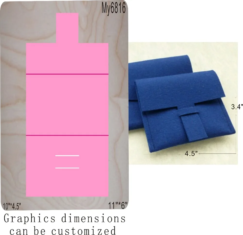 

Blue purse muyu cutting die-- new wooden die mould cutting dies for scrapbooking Thickness-15.8mm