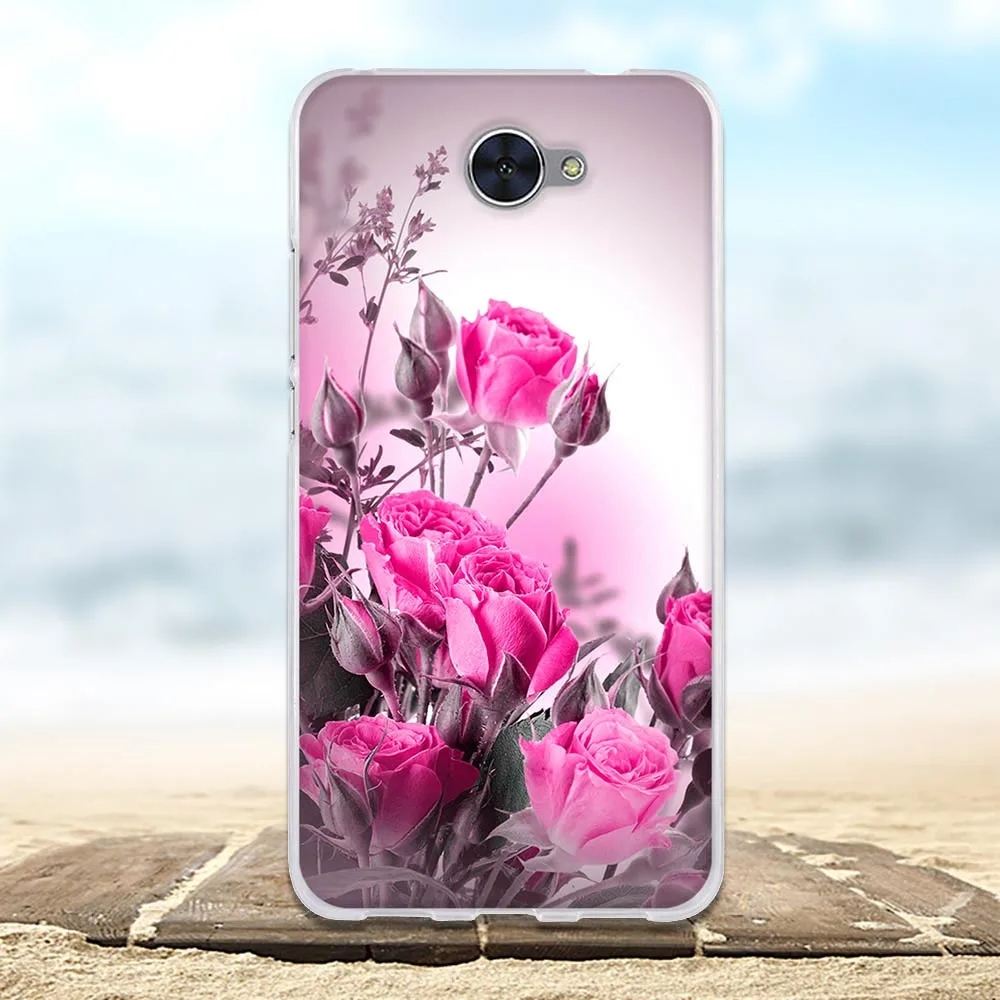 Для Huawei Y7 чехол для Y3 2017 / Y5 Y6 мягкий силиконовый 3D TPU Fundas Coque чехлы телефонов|3d silicone