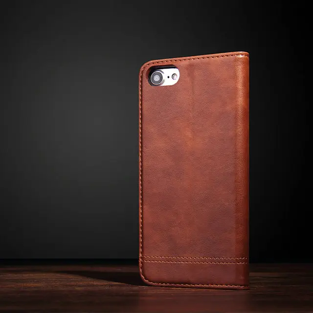 Модный деловой кошелек для Coque iPhone 7 Plus чехол iPhone 7 Plus откидная крышка кожанный для Apple iPhone 7 Чехлы iPhone7 телефон Etui