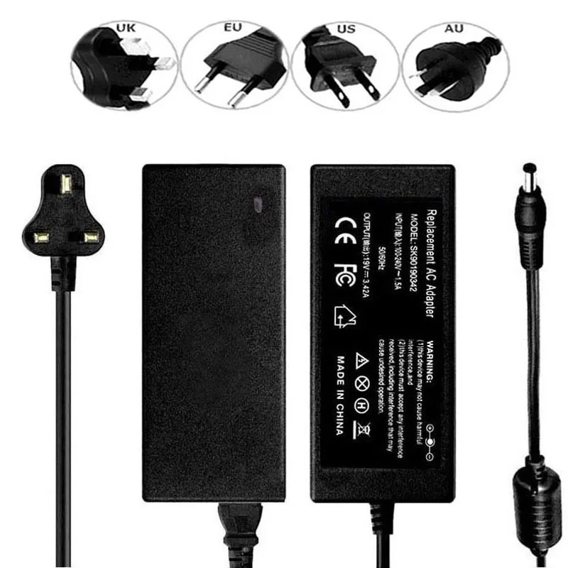 Для 19V 3.42A AC-DC зарядное устройство для ноутбука ACER PACKARD BELL модель MS2384 | Компьютеры и