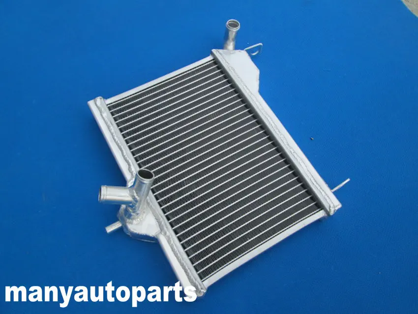 Алюминиевый радиатор GPI Racing + красный шланг для Yamaha RZ350 RZ 350 RD350 RD250 RD 250|hose red|radiator