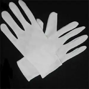 

Белые хлопковые перчатки с полными пальцами для мужчин и женщин, варежки для официантов/водителей/ювелирных изделий/рабочих, защита рук от ...