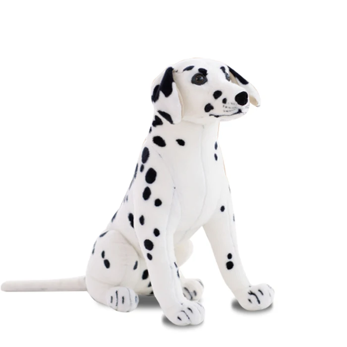 

large 85cm Dalmatian dog squatting or lying dog plush toy hug toy pillow ,Christmas gift x245