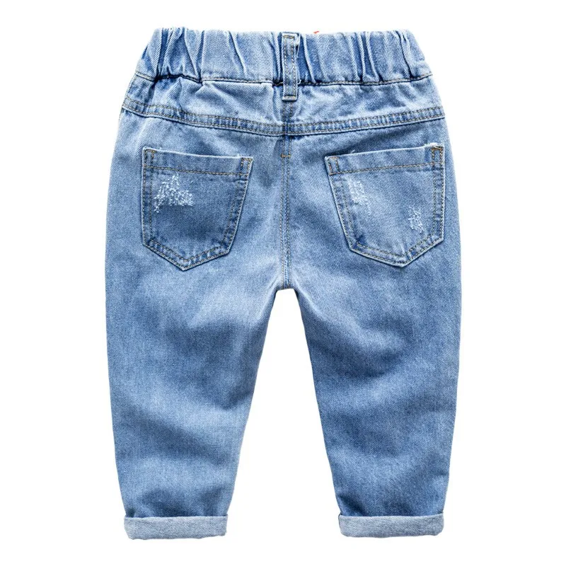 Детские рваные джинсы CROAL ручной работы размеры 90 120 см|jeans kids|ripped jeans kidskids denim pants |