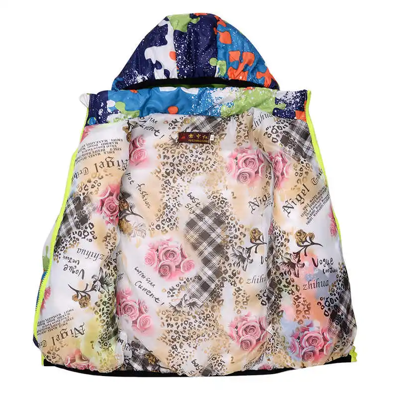 Детские лыжные костюмы куртка зимняя одежда теплая с защитой от ветра и воды