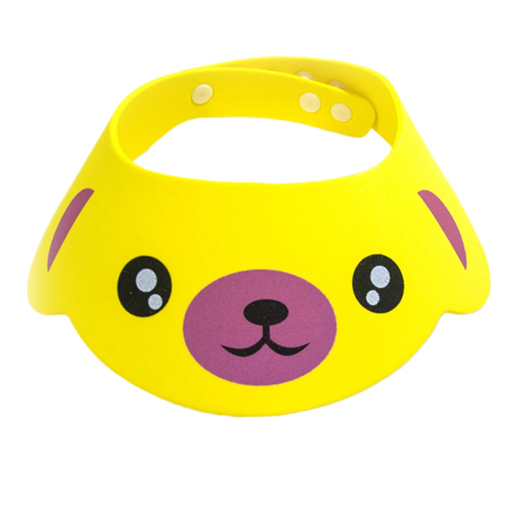 Новинка 2019 г. милые мягкие детские шапки из ЭВА с рисунком для детей мытья головы