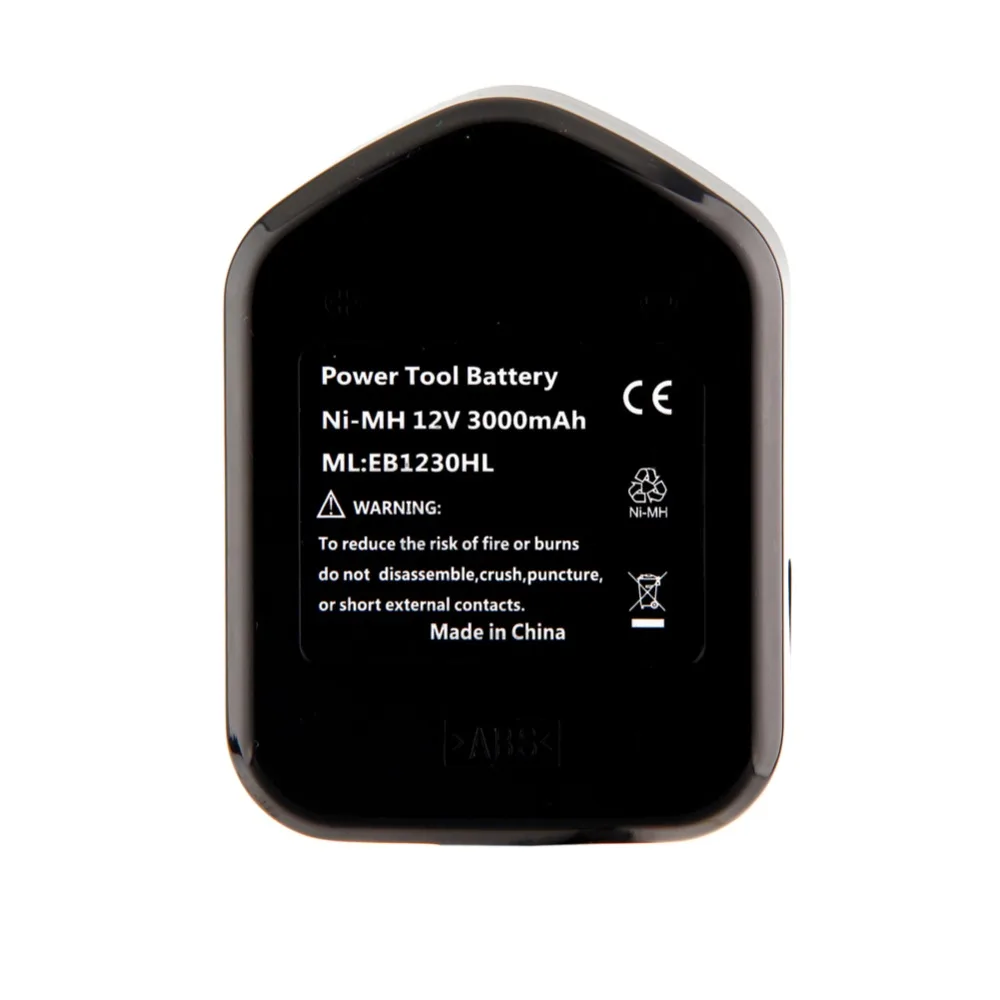 ELEOPTION 4 шт. Аккумуляторная дрель Мощность инструмента Батарея для Hitachi EB1214L EB1212S