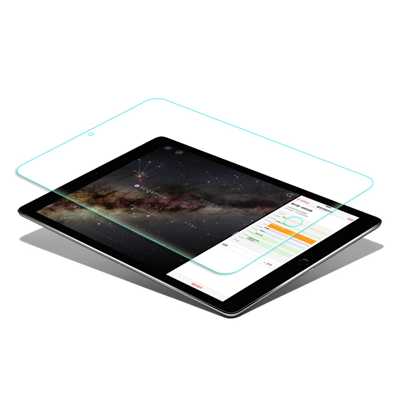 Закаленное стекло Мембрана для iPad Pro 12 9 новая 2017 стальная пленка планшета защита