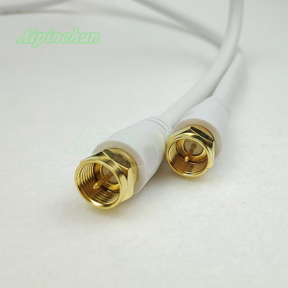 Aipinchun F Jack TV воздушный коаксиальный кабель штекер RF RG6 спутниковый антенный 1