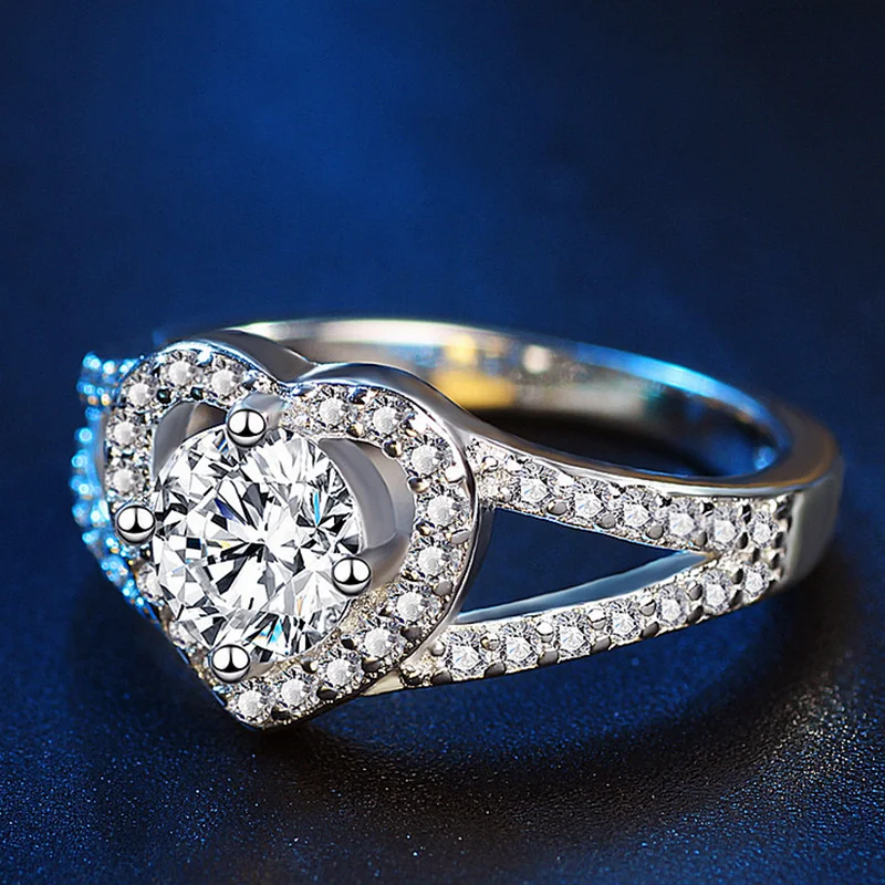 2017 роскошное высококачественное свадебное кольцо в каратах для помолвки женское