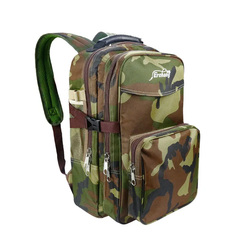 Backpack-D Erchang, уличный рюкзак для отдыха, рыбалки, большой емкости, походная сумка на плечо, Мужская Военная камуфляжная сумка, новинка - Цвет: Backpack-D