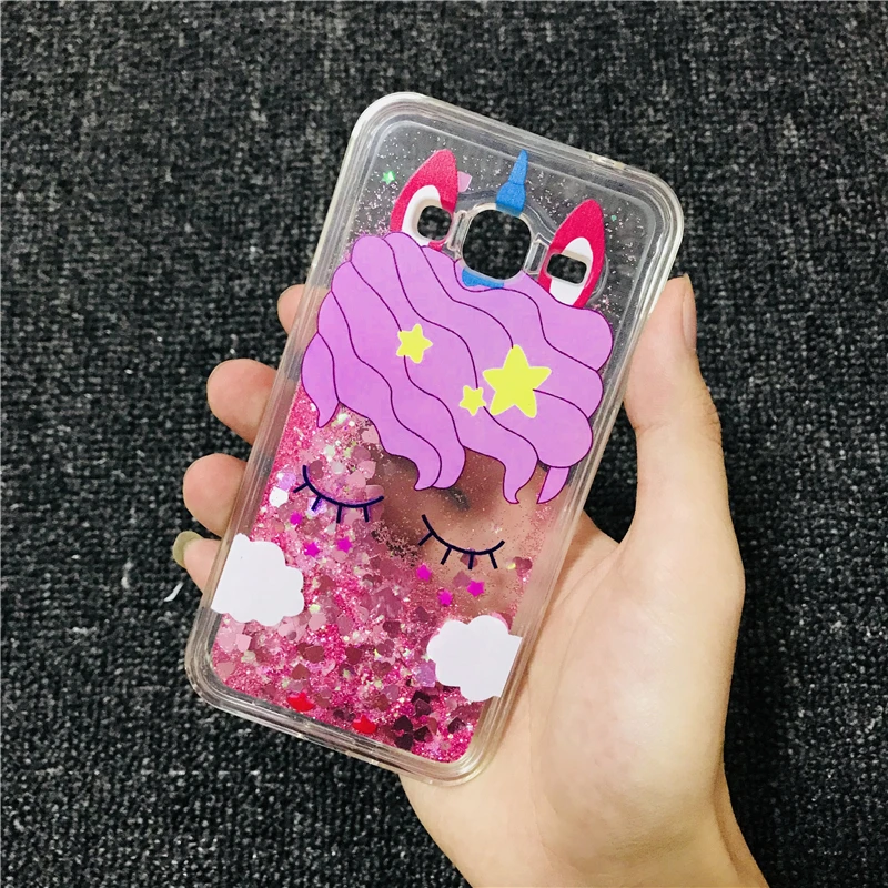 Unicorn Eyes Жидкой воды Мягкий силиконовый чехол для samsung S10 5G S10e S8 S9 плюс S7 край A10 A20 A30 A40 A50 A60 A70 M10 M20 M30 M40 Note 8, 9 - Цвет: Unicorn Eyes