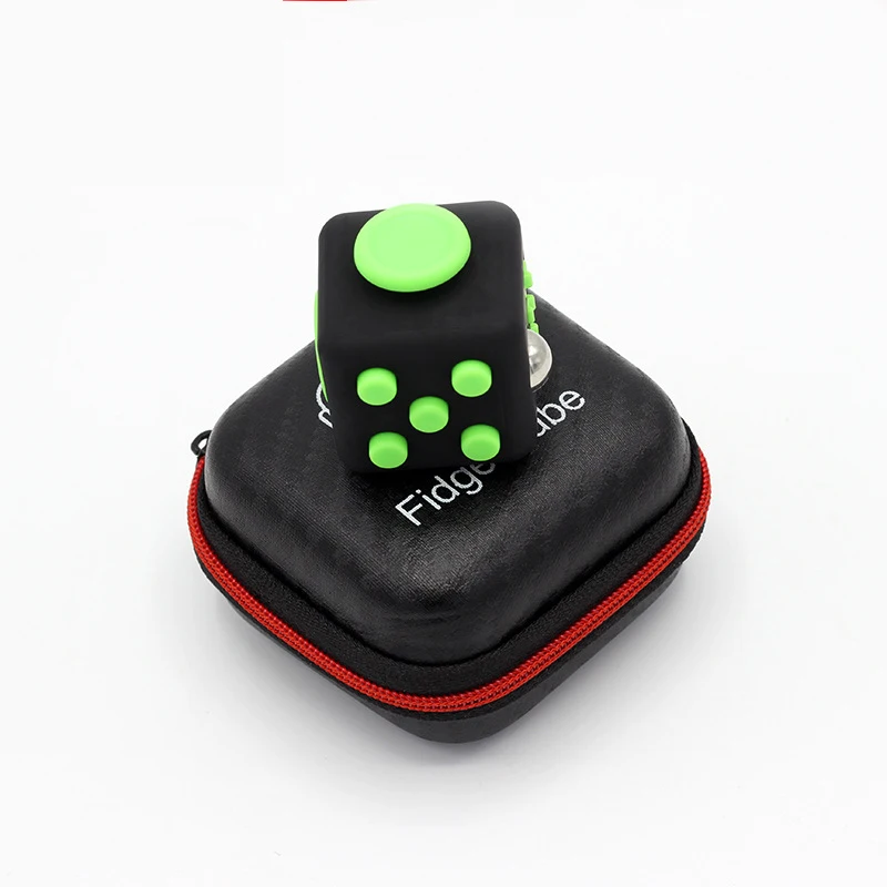 3.3cm Original Fidget Cube Mini Magic Spinner Hand Toy For Adults Anti-Stress Finger With Box | Игрушки и хобби