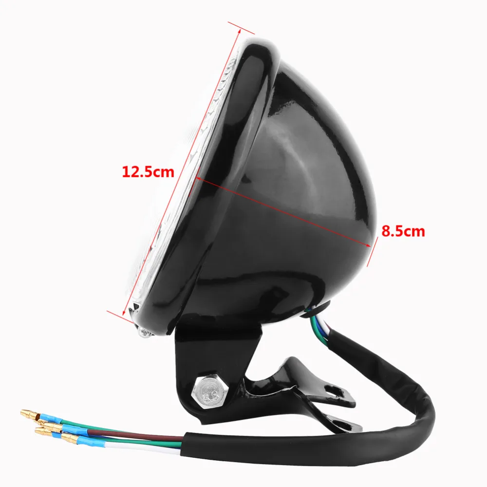 5 &quotпередняя фара для мотоцикла лампа Harley Yamaha Kawasaki Honda Suzuki Choppers круглая фара| |