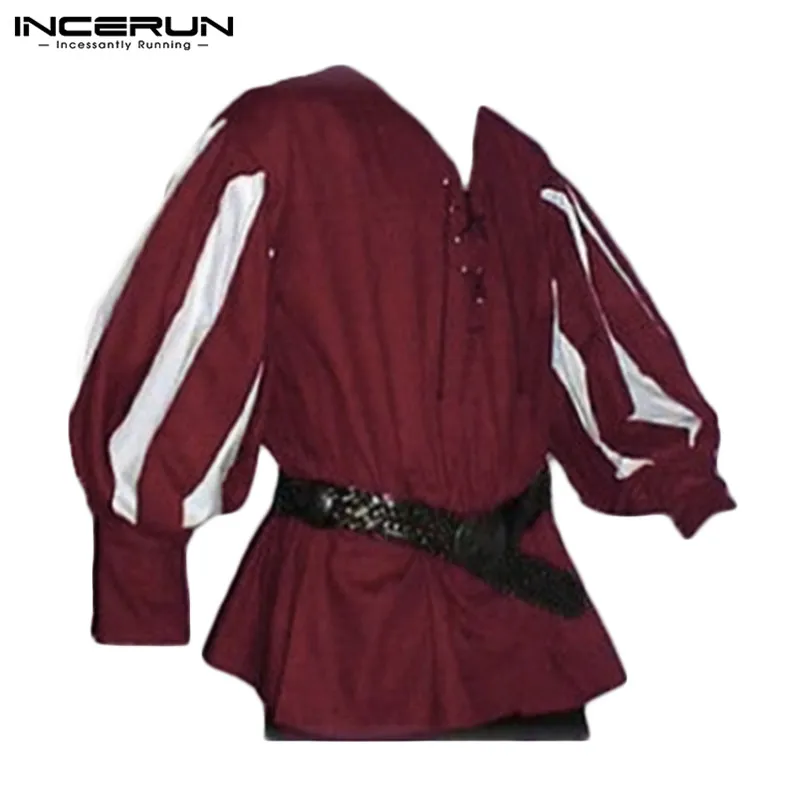 Мужская рубашка Топы Косплей с длинным рукавом мужская INCERUN|Костюмы из фильмов и