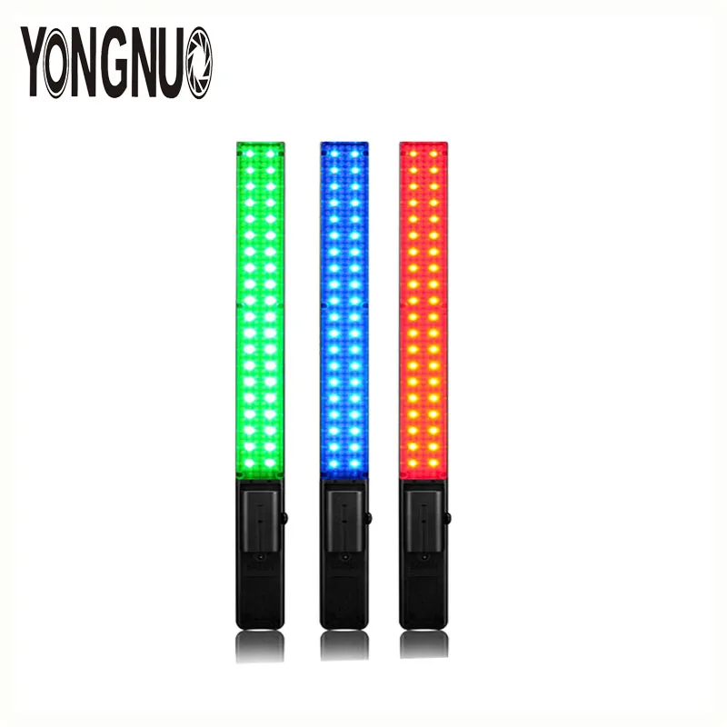 Ручной светодиодный светильник YONGNUO YN360 для видеосъемки 3200k 5500k RGB цветной 39 5 см