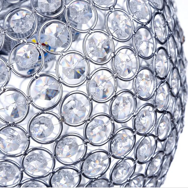 Современное простое светодиодное Хрустальное освещение потолочные светильники