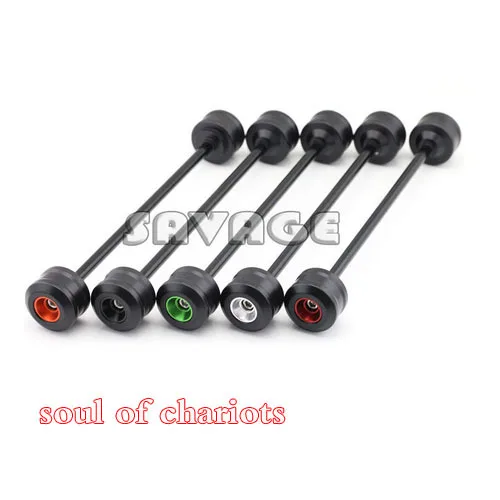 CNC передняя ось вилка Краш ползунки колпачок колеса протектор для KAWASAKI Z800 2013