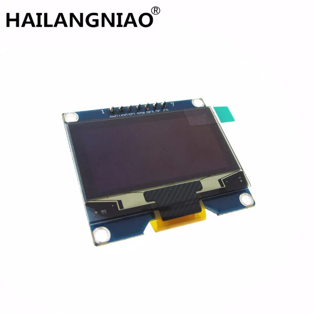 Оптовая продажа 1 шт. 7-контактный белый модуль OLED-экрана 54 дюйма привод SSD1309 IC