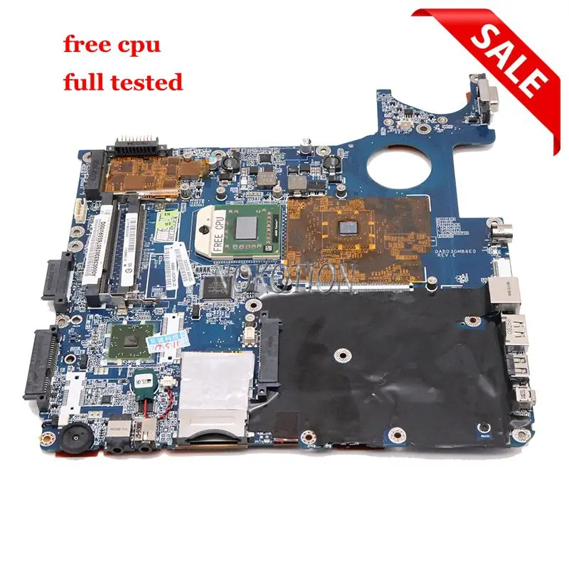 NOKOTION материнская плата для ноутбука TOSHIBA P300D seires A000038330 DABD3GMB6E0 DDR2 Материнская плата процессор