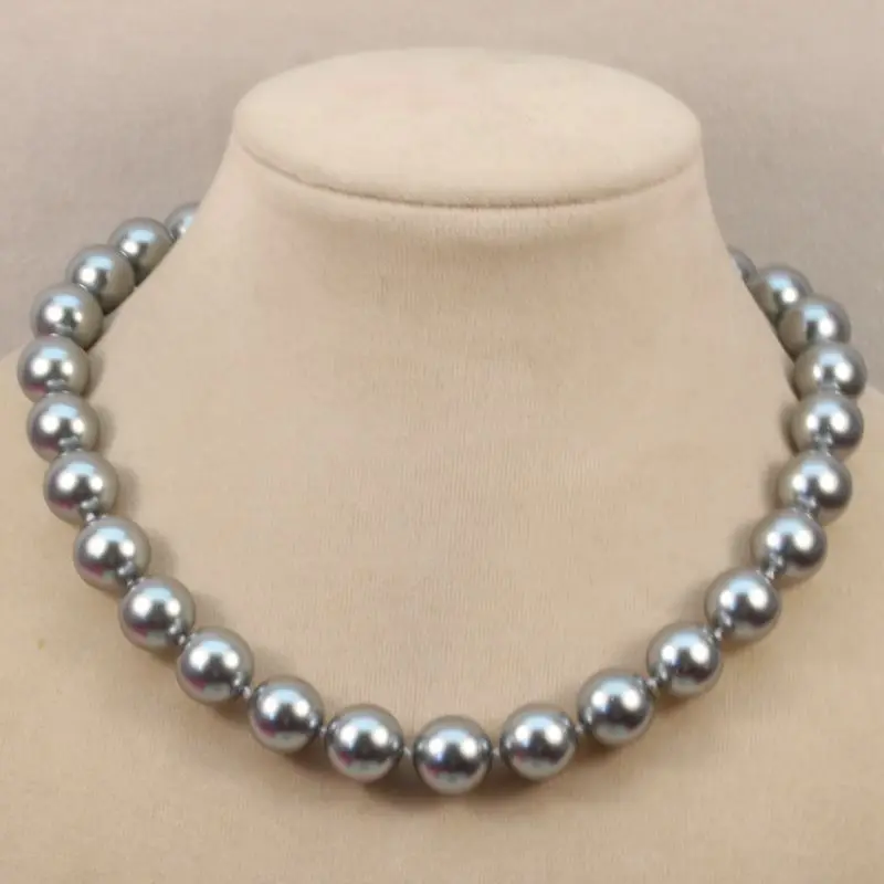 Южноморская ракушка груша Благородная женщина ювелирные изделия AAA 10 мм черный