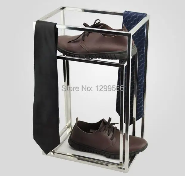 Модная Высококачественная многофункциональная зеркальная подставка для обуви