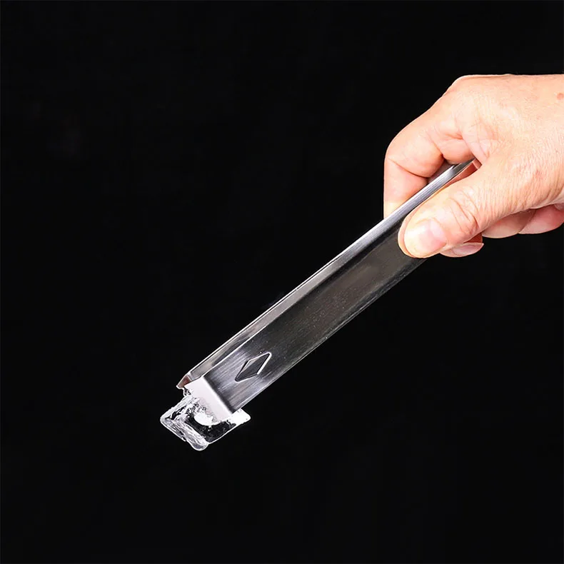 Пинцет из нержавеющей стали для кухни морской еды и бара пищевые щипцы