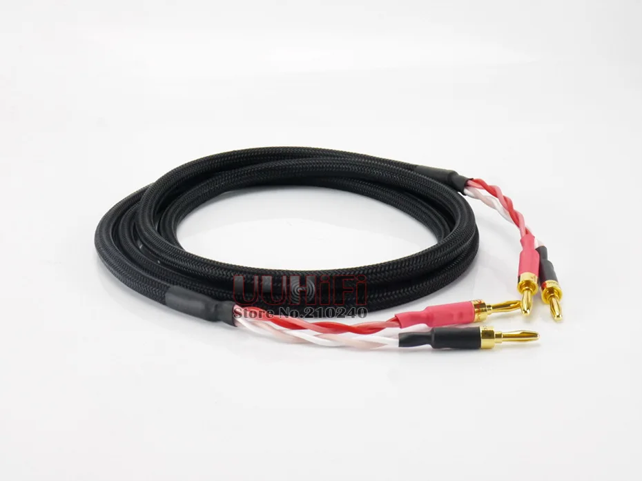 Рекомендую! Высокое качество Hi Fi банановый кабель для колонок/Canare DIY Аудио