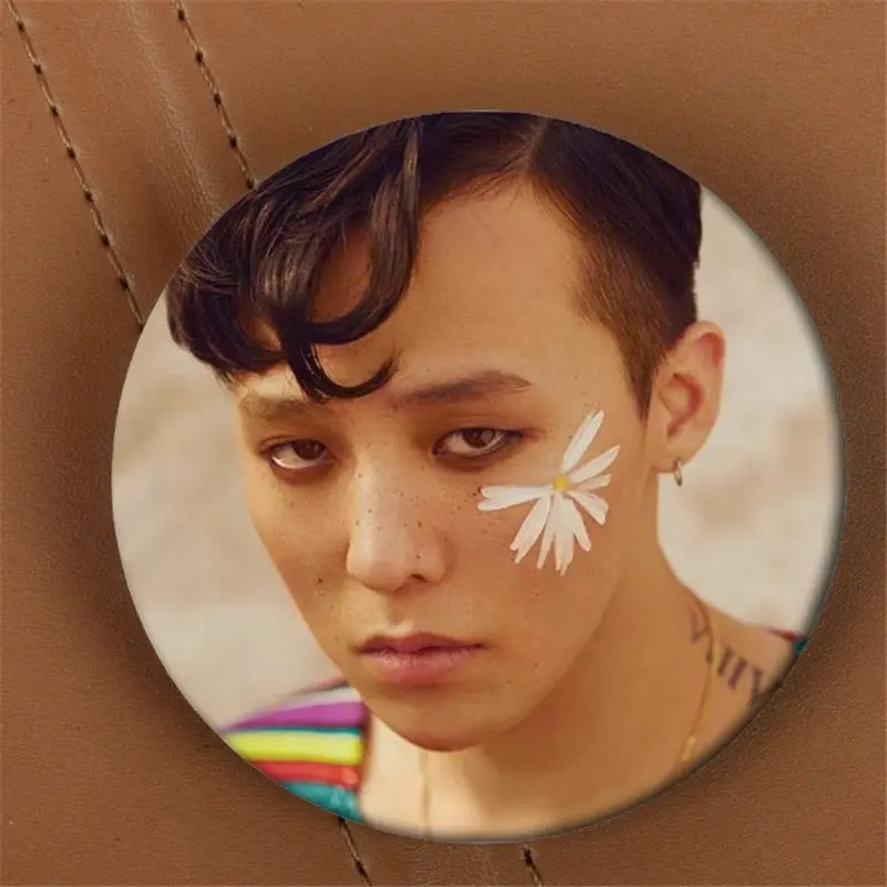 GD Youpop KPOP BIGBANG GD Топ серия LOSER If You альбом брошь K-POP значок аксессуары для одежды шляпа украшение для рюкзака - Окраска металла: GD