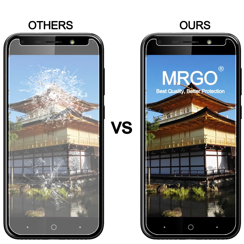 Закаленное стекло MRGO для zte Blade A6 Защитная пленка экрана 9H 2.5D телефона защитное |