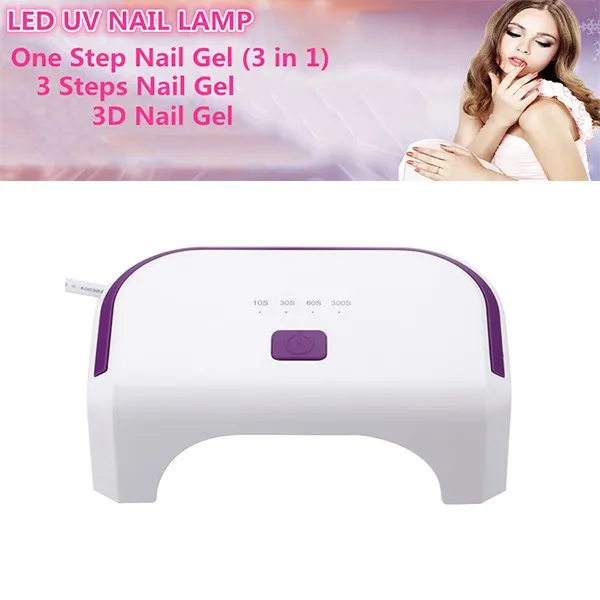 Time-Limited Discount New Top Sales 10s 30s 60s 300s Timers Fast Dry 12W LED Nail Lamp | Красота и здоровье