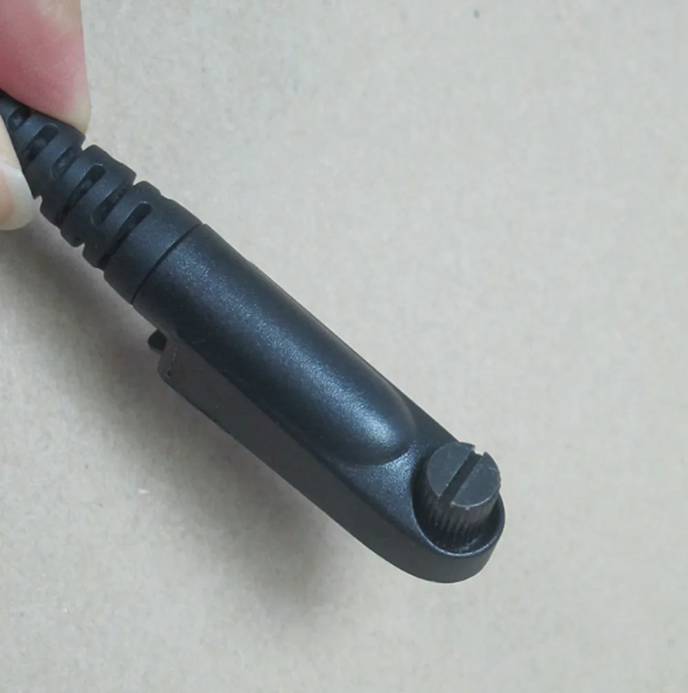 

oppxun Long PTT air duct headphones for HYT TC-780 TC3000/3600 TC-780M, TC3000 radios